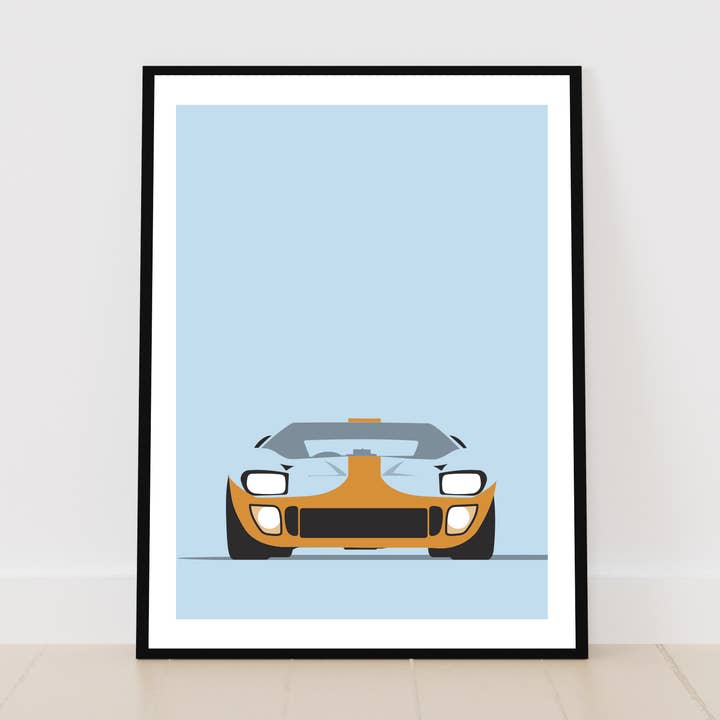 Automobile images in 30x40 format inserted in a sheath for wholesale by B31