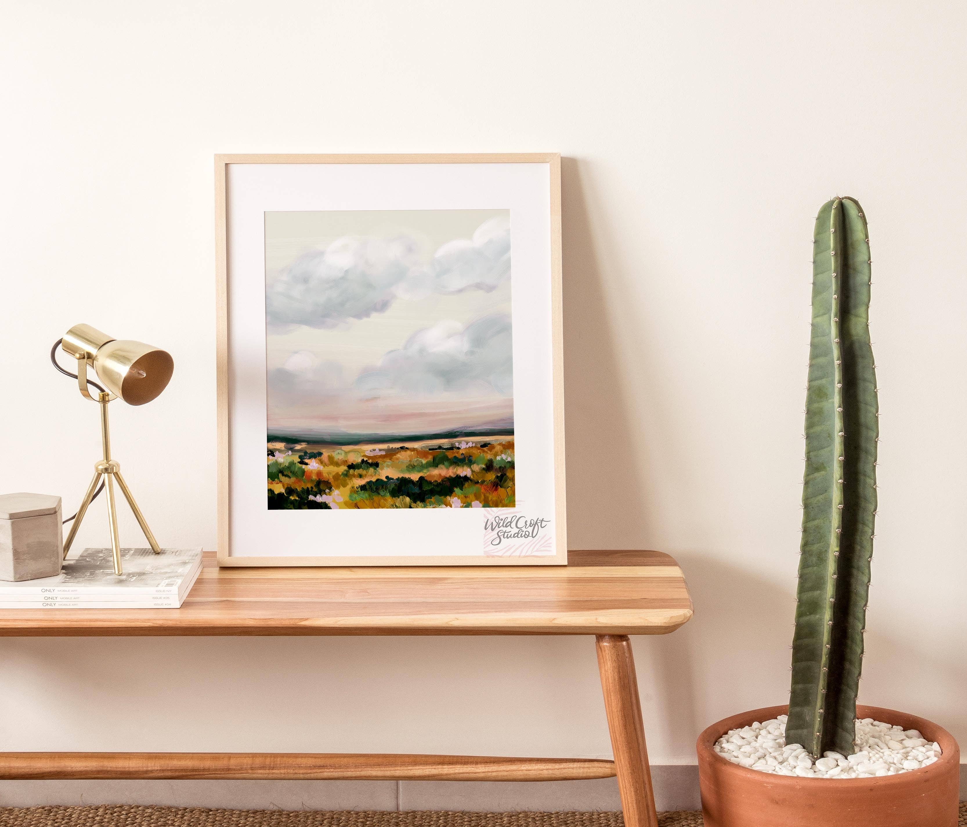 Wild Croft Studio - Wholesale Art Print - In The Distance Landscape Art Print7