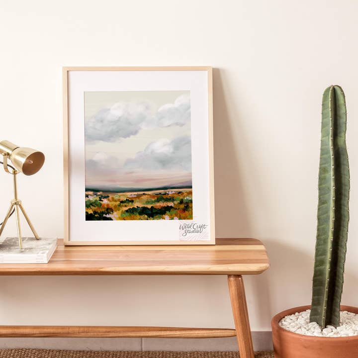 Wild Croft Studio - Wholesale Art Print - In The Distance Landscape Art Print7