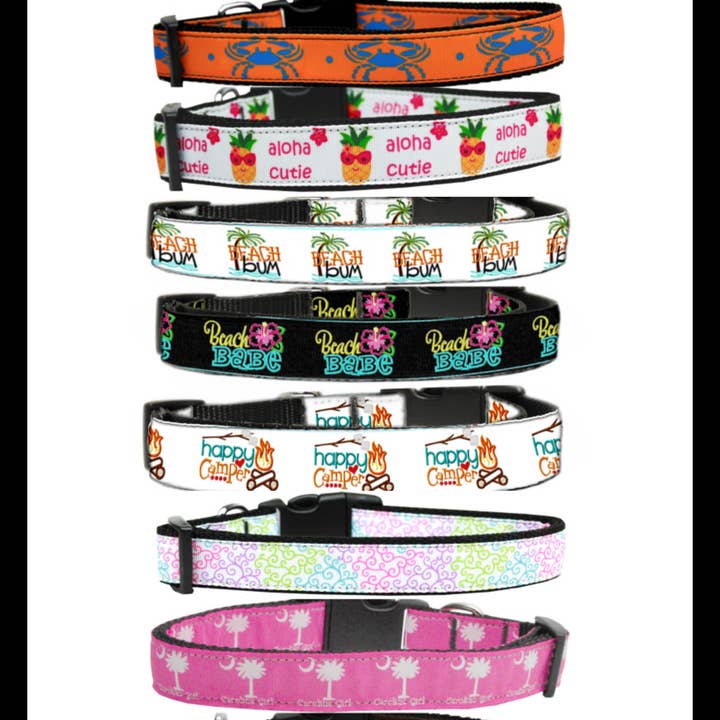 Mirage Pet Products - Wholesale Pet Collar - Dog - Nylon Collars and Leashes -Summer Collection