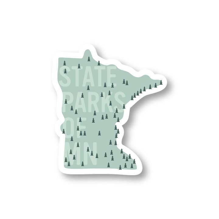 Wild North Co - Wholesale Sticker - MN State Parks Sticker1