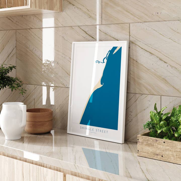Plenty Blue – wholesale Art print – Shingle Street6