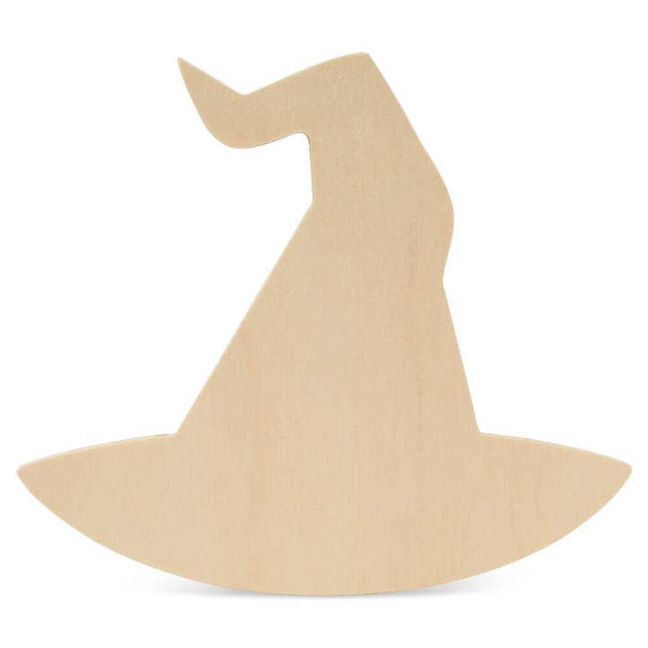 Wood Witch's Hat Cutout for wholesale by Woodpeckers Crafts