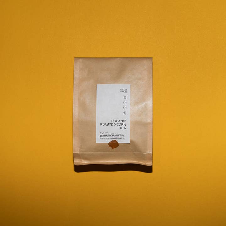 Friend Hangs - Wholesale Loose Tea - Organic Roasted Corn Korean Herbal Tisane Tea Whole Kernels