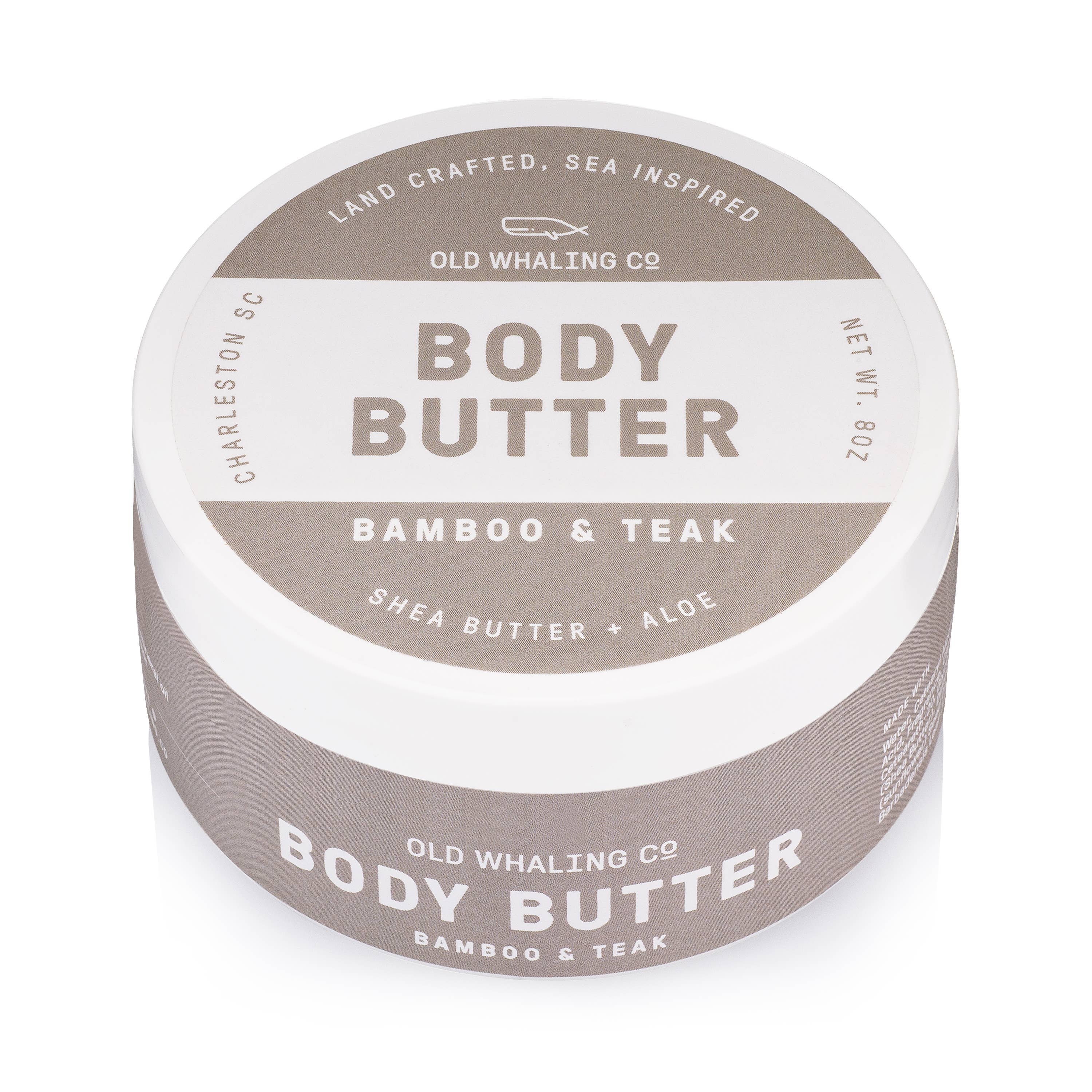 Old Whaling Company - Wholesale Body Balm/Butter - Bamboo & Teak Body Butter (8oz)1
