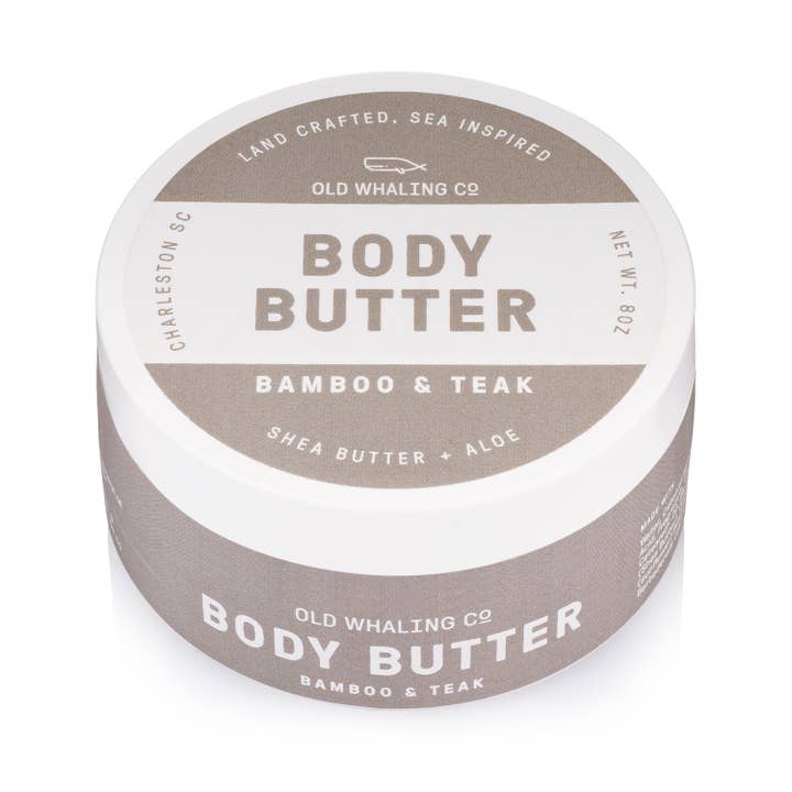 Old Whaling Company - Wholesale Body Balm/Butter - Bamboo & Teak Body Butter (8oz)1