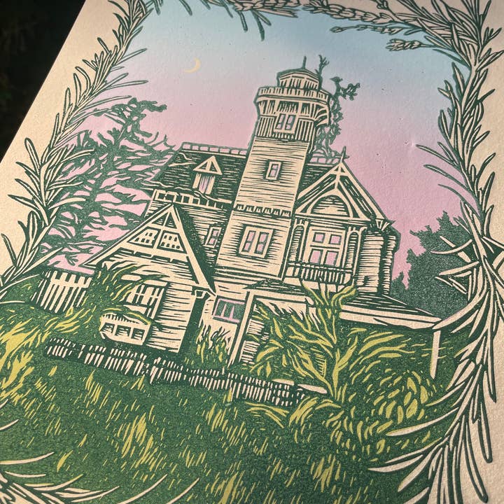 Augury Press - Wholesale Kunstprint - Praktische magische linosnede print2