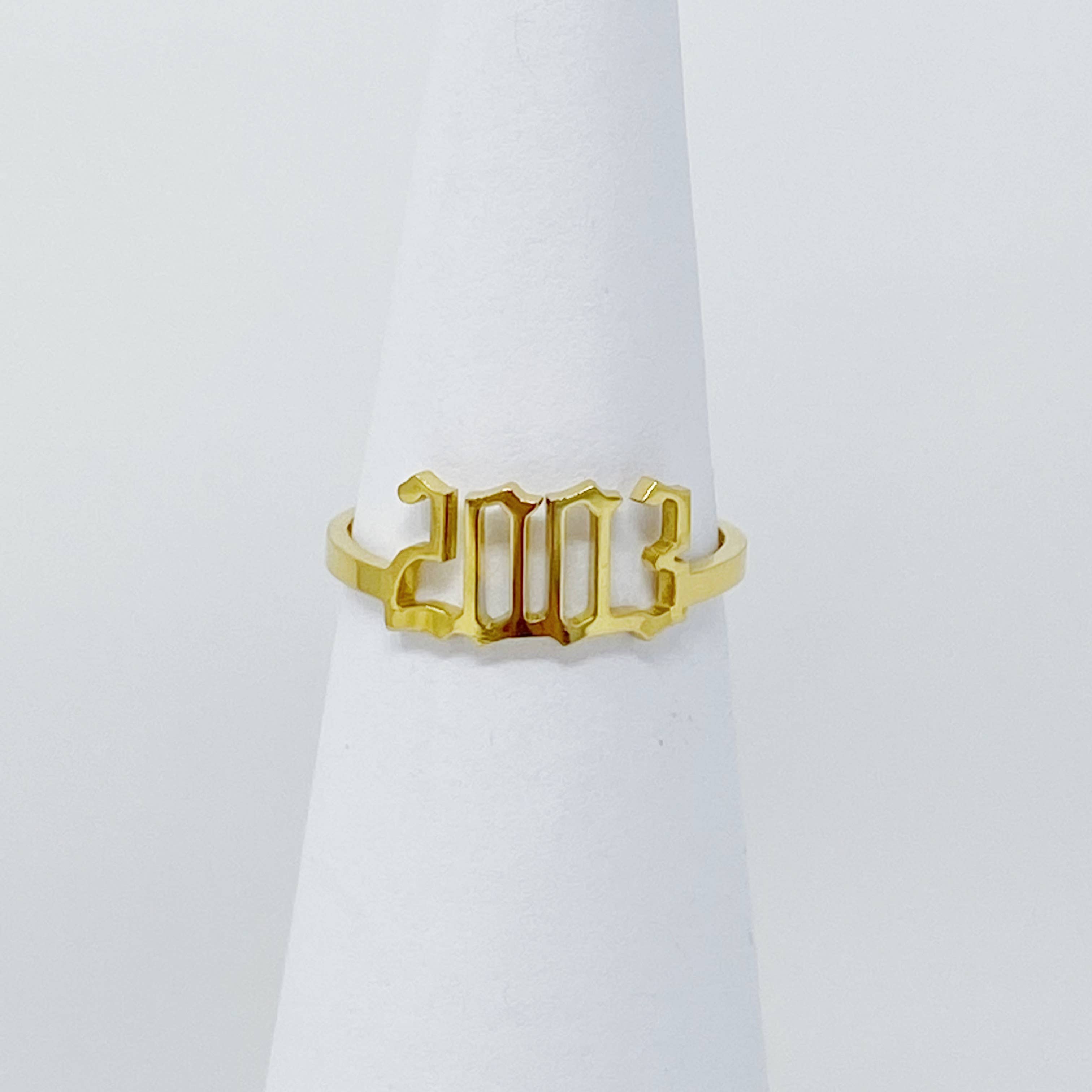 Ellison+Young - Wholesale Band/Stacked Ring - Birth Year Ring10