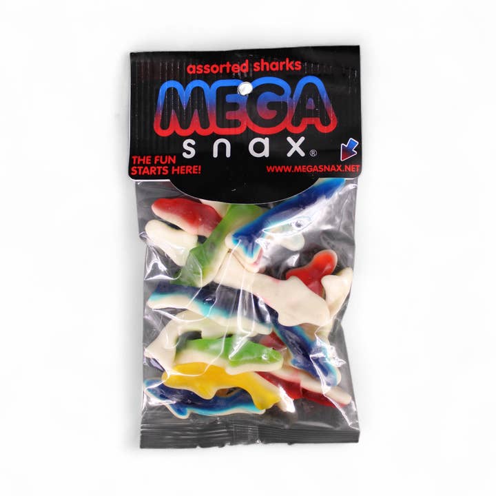 MegaSnax Assorted Sharks for wholesale by MEGASNAX