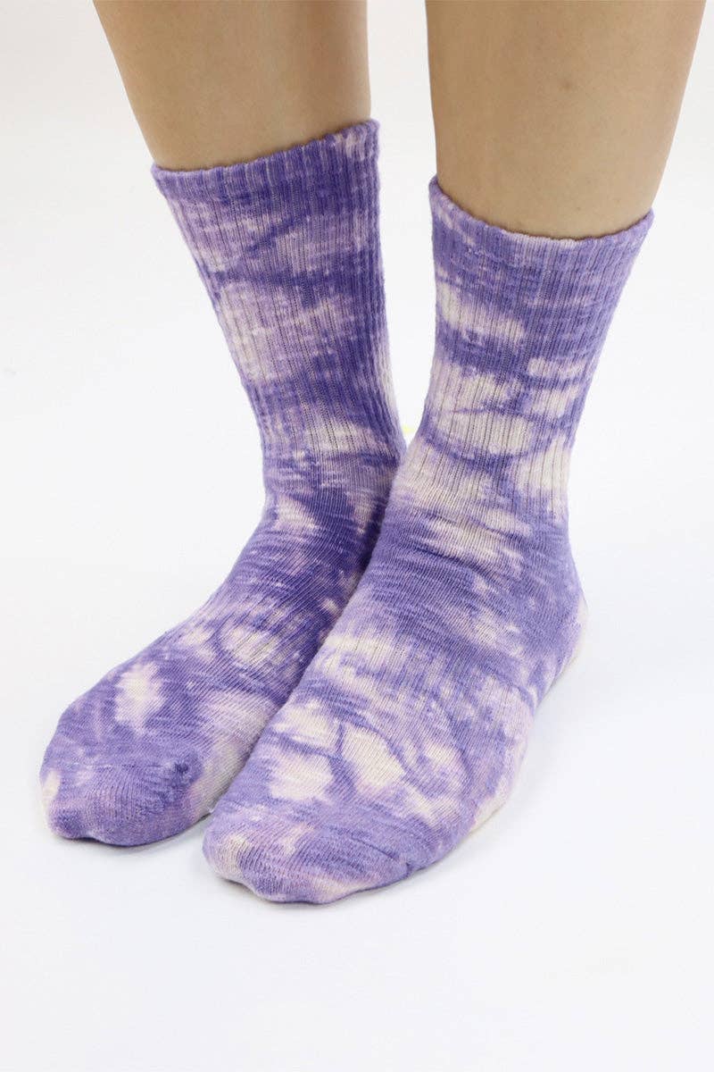7DAYSSOCKS - Wholesale Socks - Women's - Women's Crew Tie-dye Compression Socks17