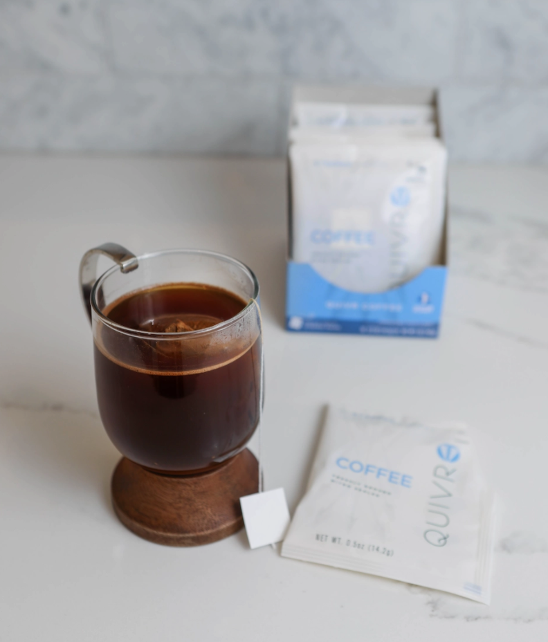 QUIVR - Vente Cafés/expressos instantanés - 100 sachets individuels de café infusé Quivr4