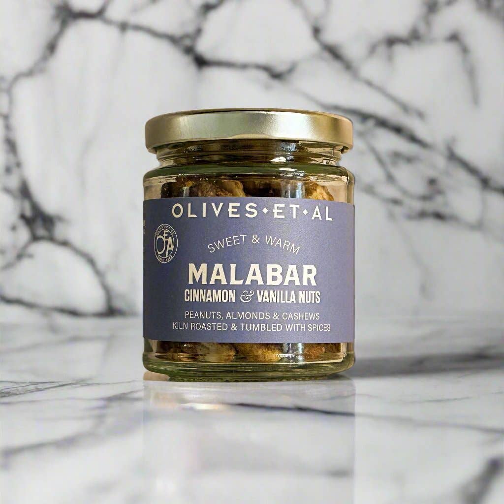 Olives Et Al – Großhandel Nüsse – Malabar Gemischte Nüsse mit Zimt und Vanille für Geschenkkörbe und zum Verschenken