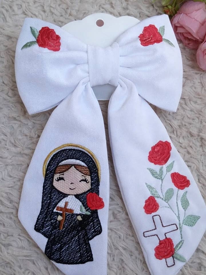 St.Rita Hair Bow for wholesale by Lovencomfort