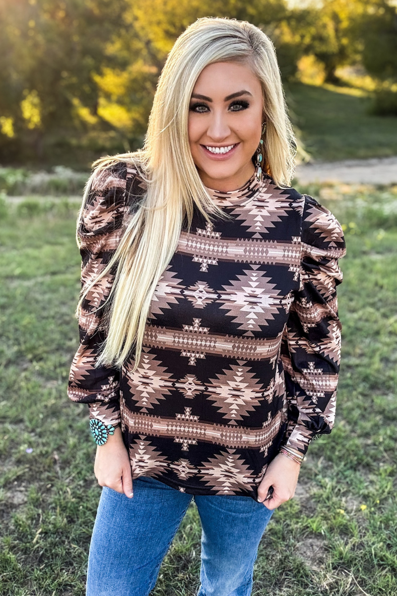 Sterling Kreek - Wholesale Blouse - Women's - Golden Arroyo Top3