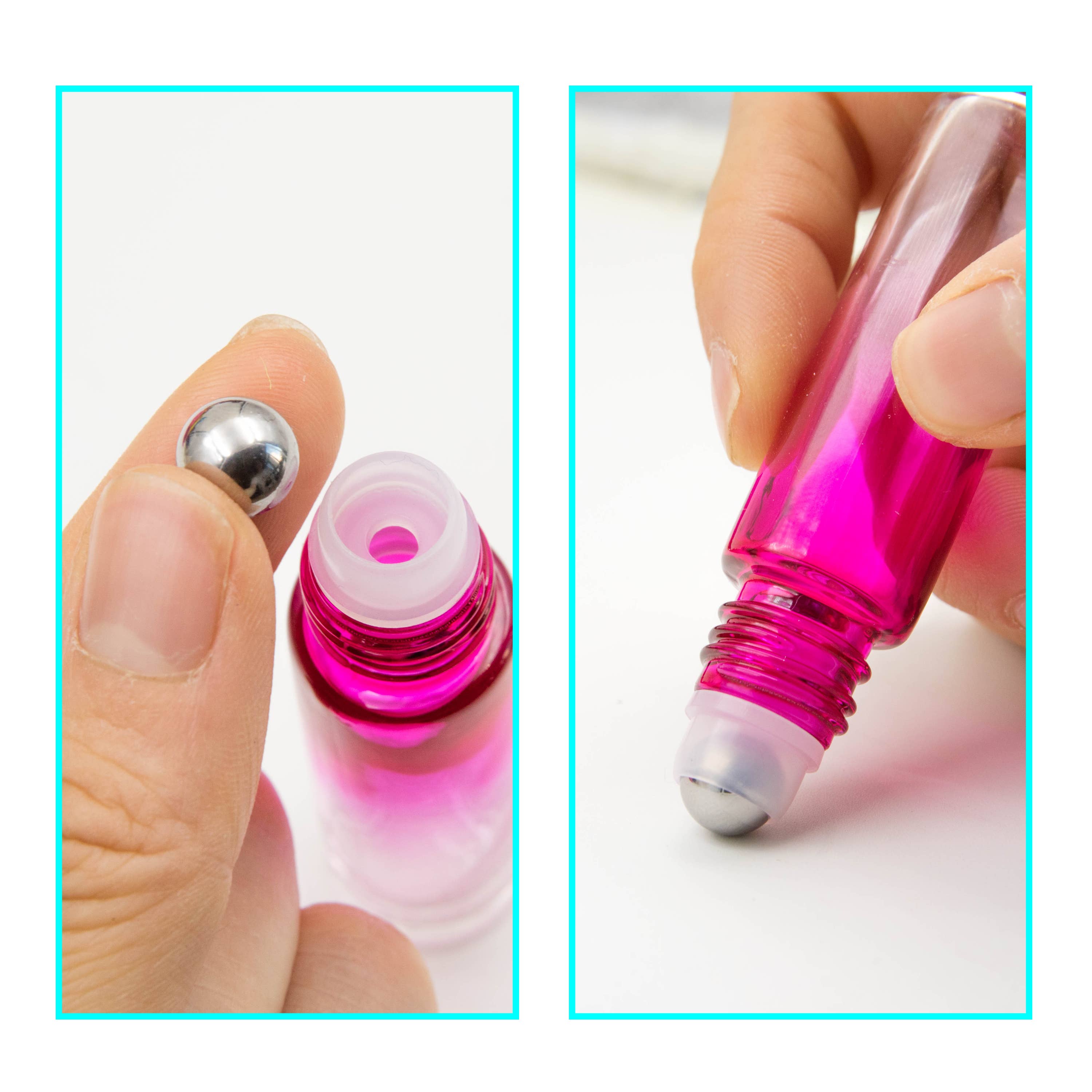 Youngever - Wholesale Essential Oil Holder - Youngever 18 Pack Rainbow Color Essential Oil Roller Bottles2