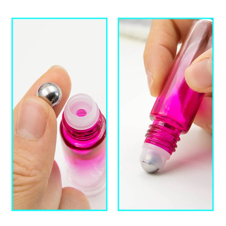 Youngever - Wholesale Essential Oil Holder - Youngever 18 Pack Rainbow Color Essential Oil Roller Bottles2