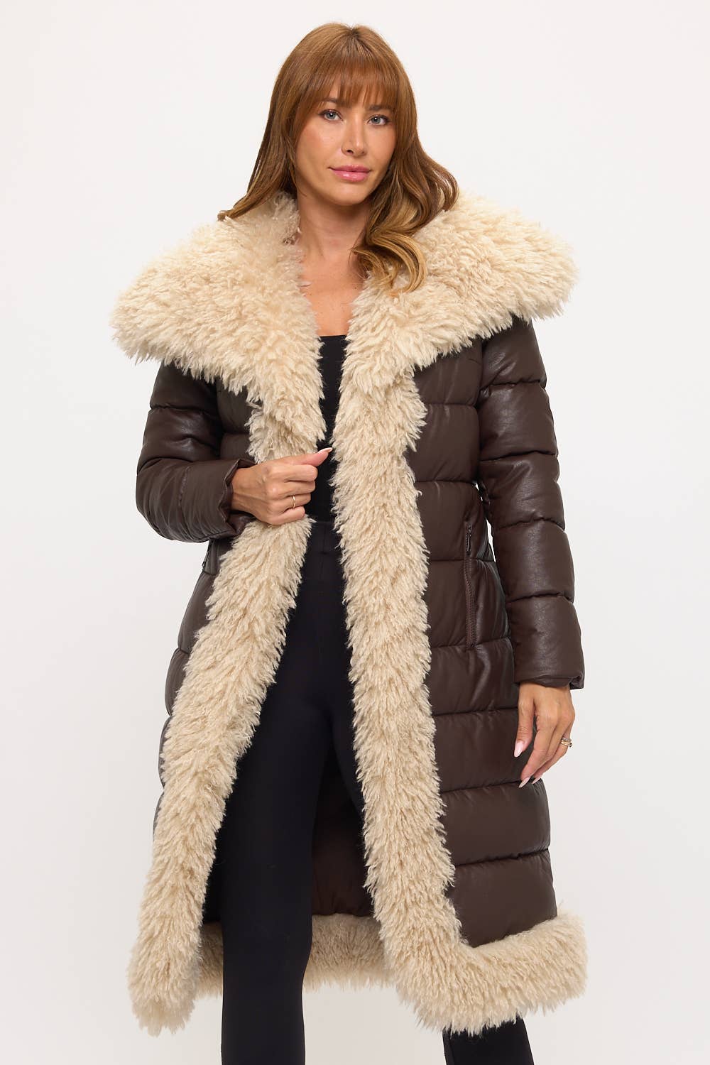 Coalition Apparel Inc - Wholesale Pufferjack - Dames - CLALP0060: Siberische Keizerin Maxi Puffer Jas4
