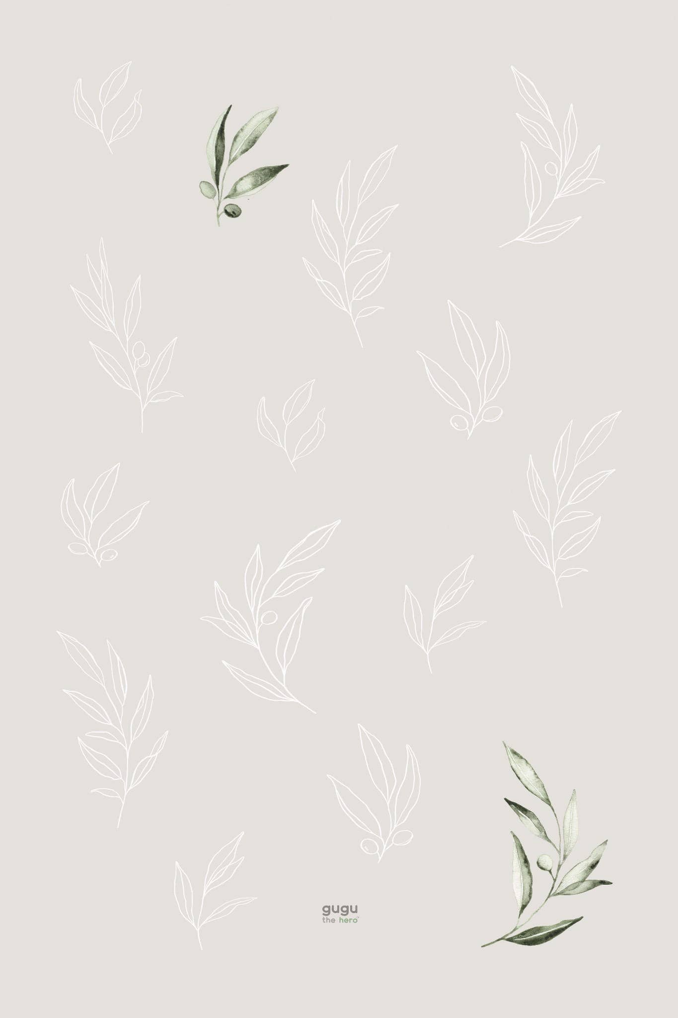 Gugu the Hero - Wholesale Play Mat - Kids & Baby - Natural Rubber Mat Prime Olive Garden Big2