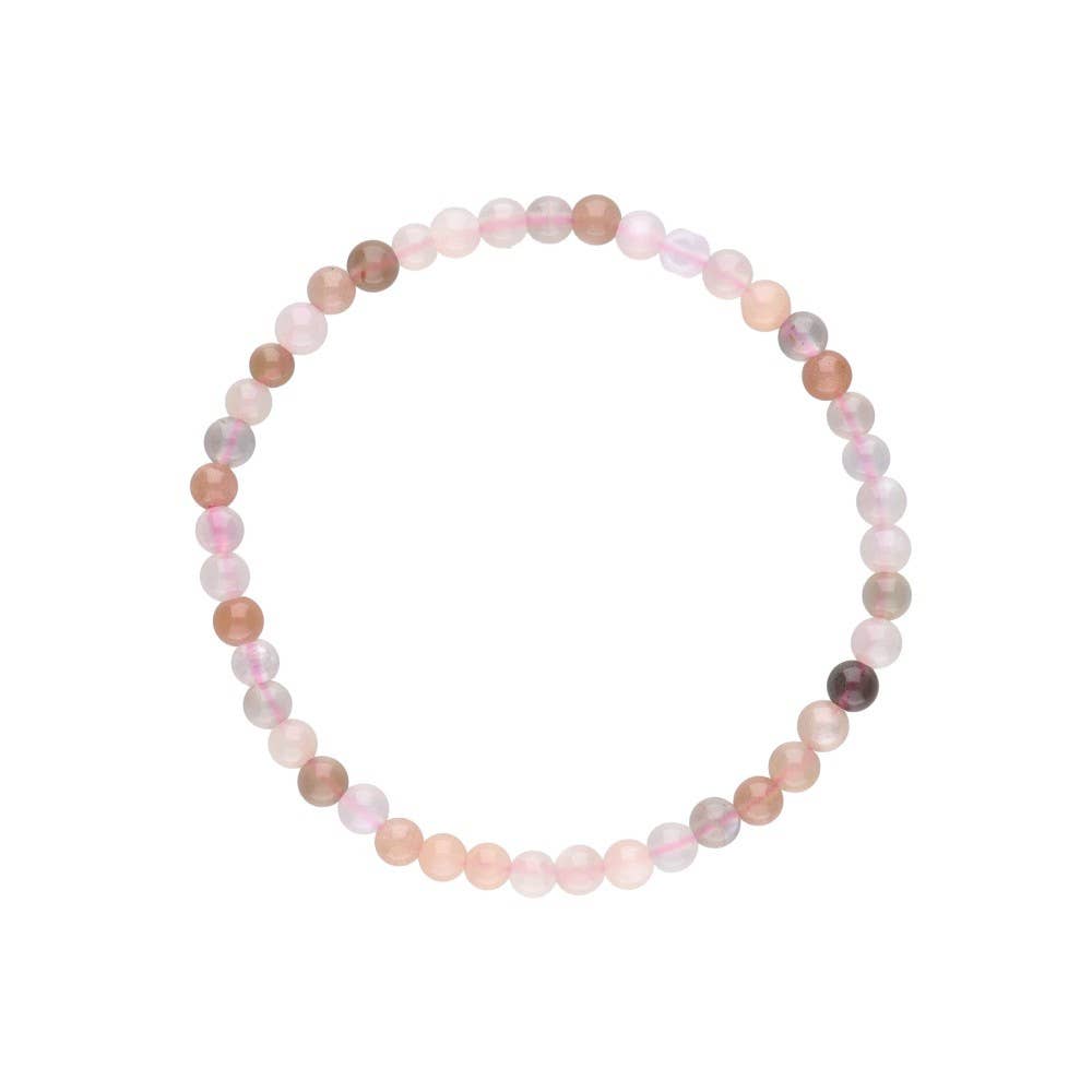 Vives de la Cortada S.L - Wholesale Prayer Beads Bracelet - 4mm Moonstone Bracelet1