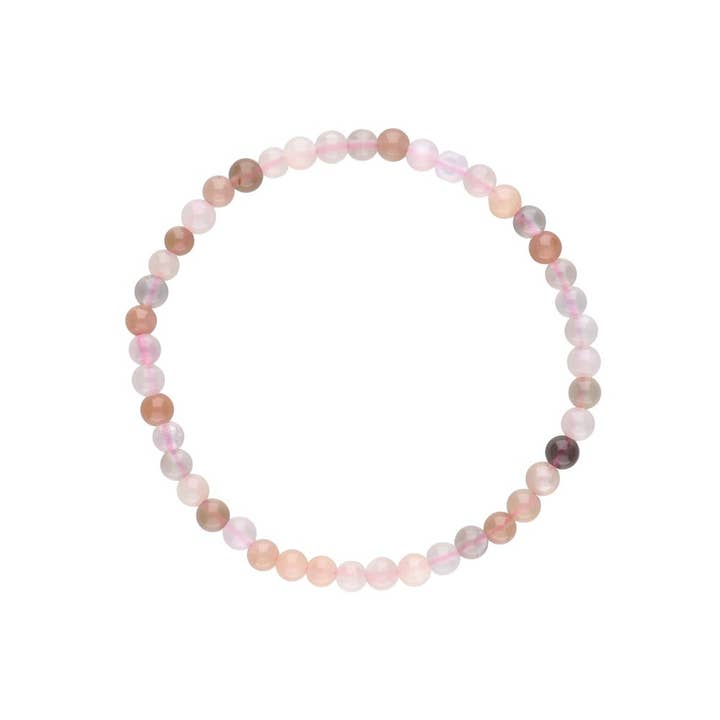 Vives de la Cortada S.L - Wholesale Prayer Beads Bracelet - 4mm Moonstone Bracelet1