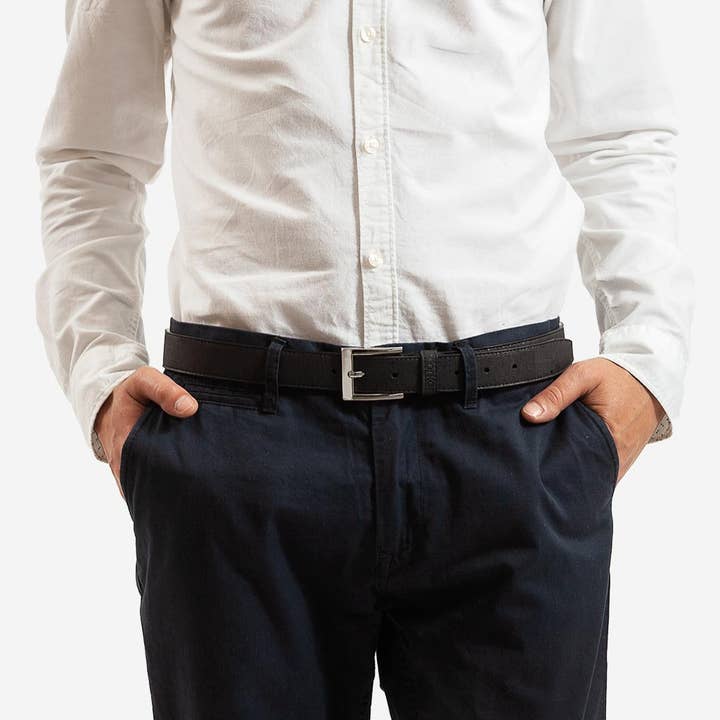 Corkor - Vente Ceinture – homme - Ceinture végétalienne pour hommes en liège 30 mm1