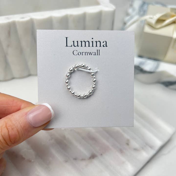 Sterling Silver Stretch Ring for wholesale by Lumina Cornwall