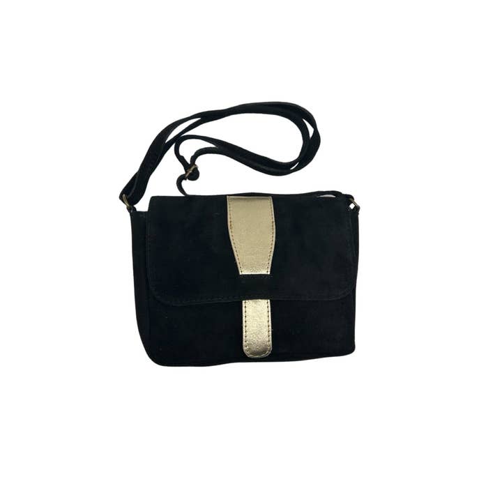 Louisa lee - Wholesale Shoulder Bag - Women's - ROMAN SUEDE LEATHER SHOULDER BAG