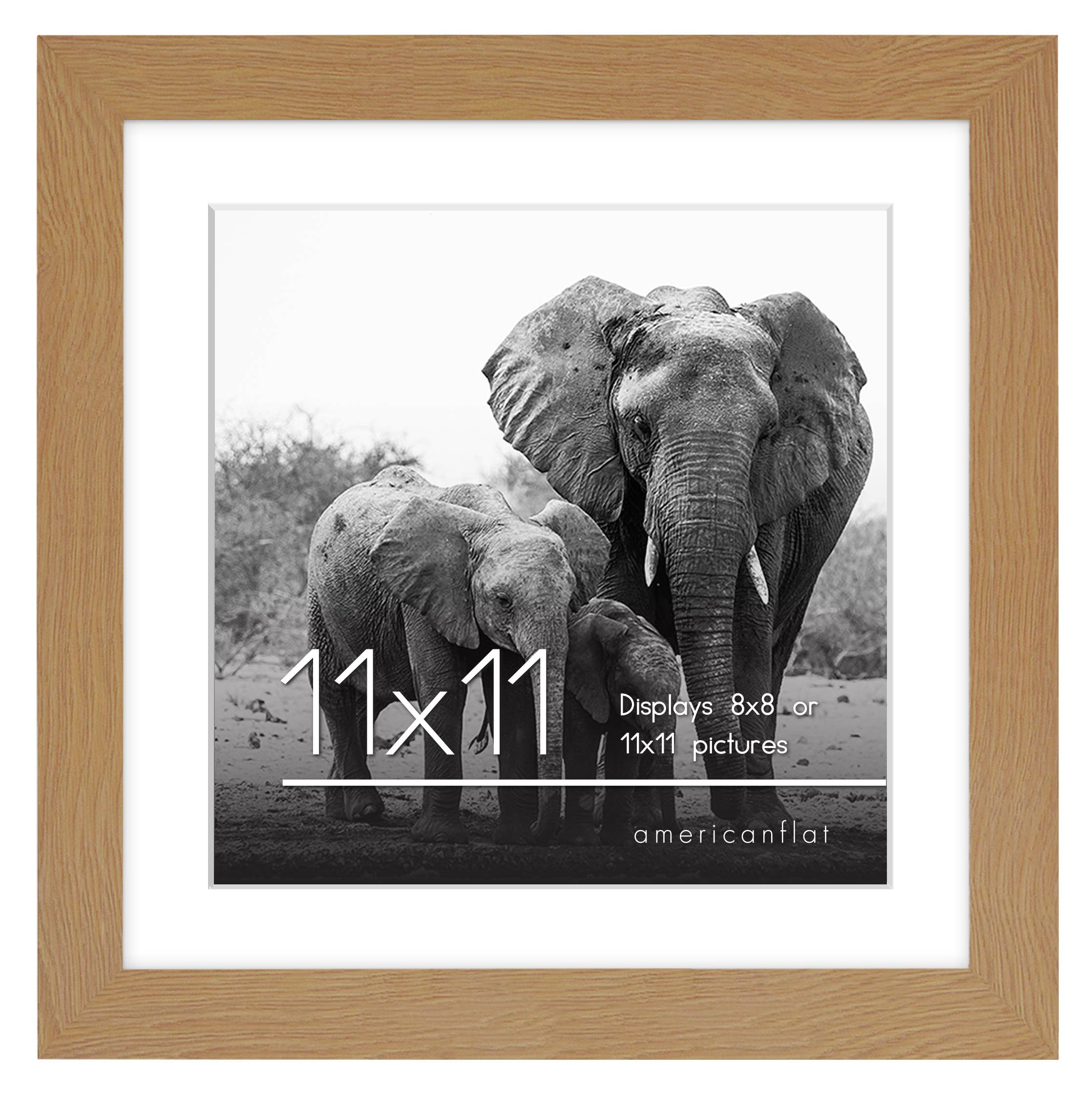 Americanflat - Wholesale Picture Frame - Americanflat Picture Frame with Mat Standard Molding49