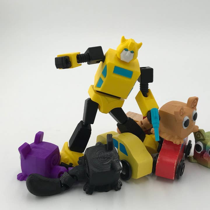 Charles Prints – wholesale Figurine toy – Kids – Bumblebee G1 Transformer2