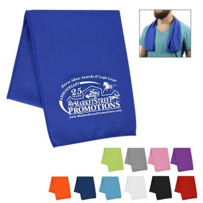 Market Street Promotions - Wholesale Sports Towel - Fitness Chill Towel