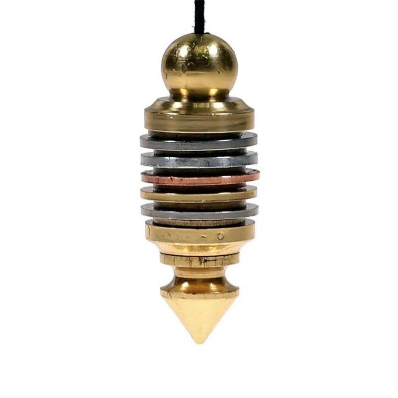 Casa Lotus - Vendita all'ingrosso Attrezzatura per meditazione - Pendolo con 7 metalli0