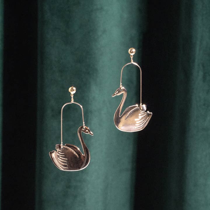 Elysian Theory – Brincos de argola por atacado – Os brincos Leda5