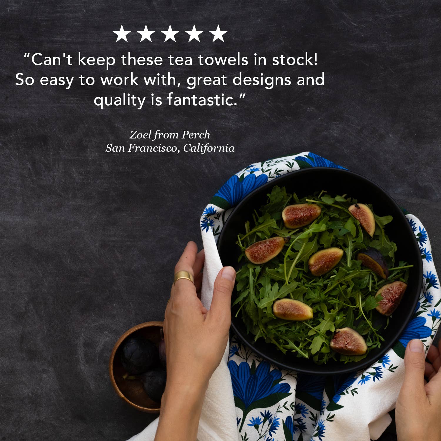 HAZELMADE® Tea Towels + Gifts - Wholesale Tea Towel - Blueberry Tea Towel | Kitchen Decor3