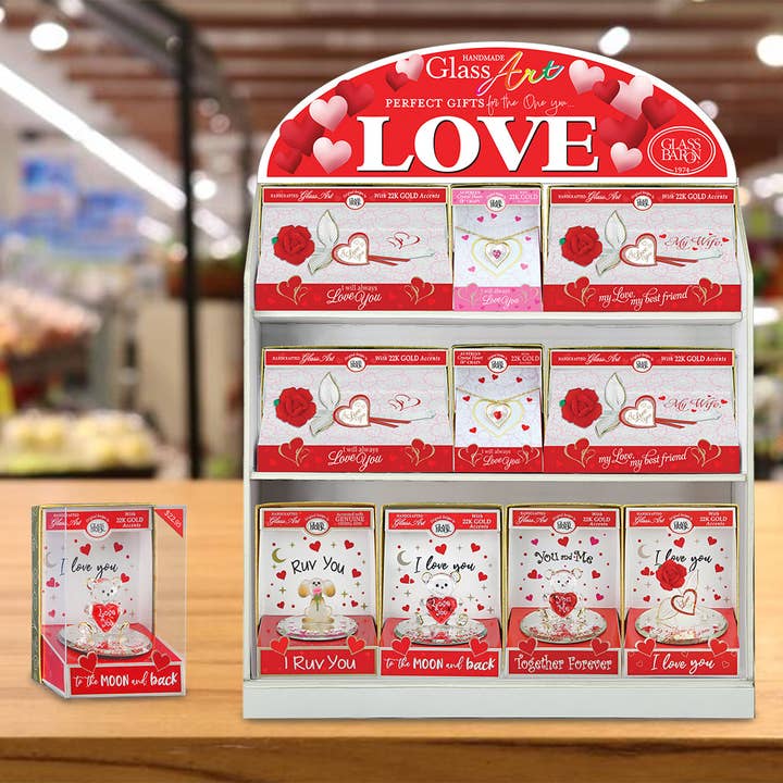 2026 Valentine's Day 10 Piece Countertop for wholesale by Glass Baron