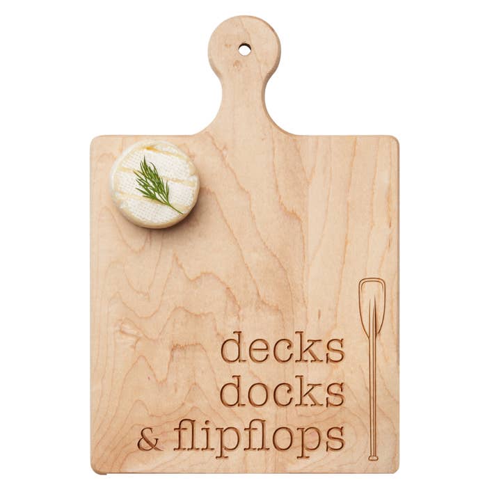 Sophistiplate - Venta al por mayor Tablas de cortar - Tabla de cortar artesanal de arce de 9" x 6" | Decks Docks & Flipflops0