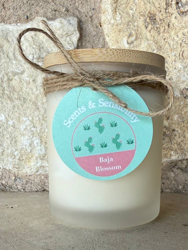 Baja Blossom Kerze für den Großhandel von Scents & Sensibility