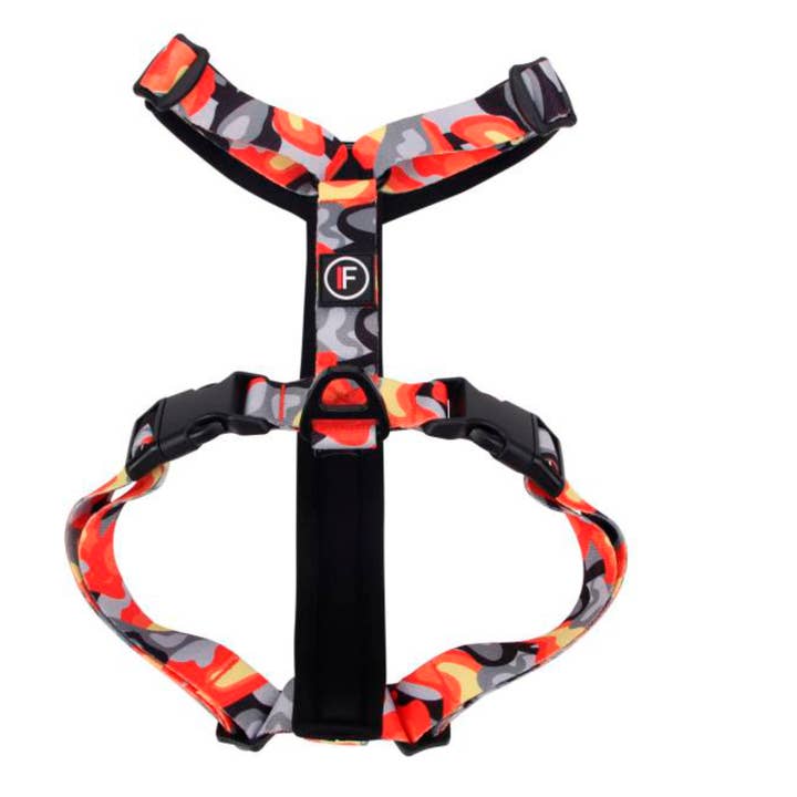 FINNERO – Arnês – Cão por atacado – FINNERO CAMOCOLOR peitoral Y ajustável para cães, 3 cores1