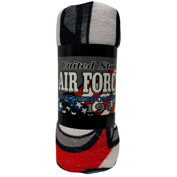 Air Force Beach Towels - Licensed 30"x60" Microfiber Towels for wholesale by St. Louis Wholesale LLC