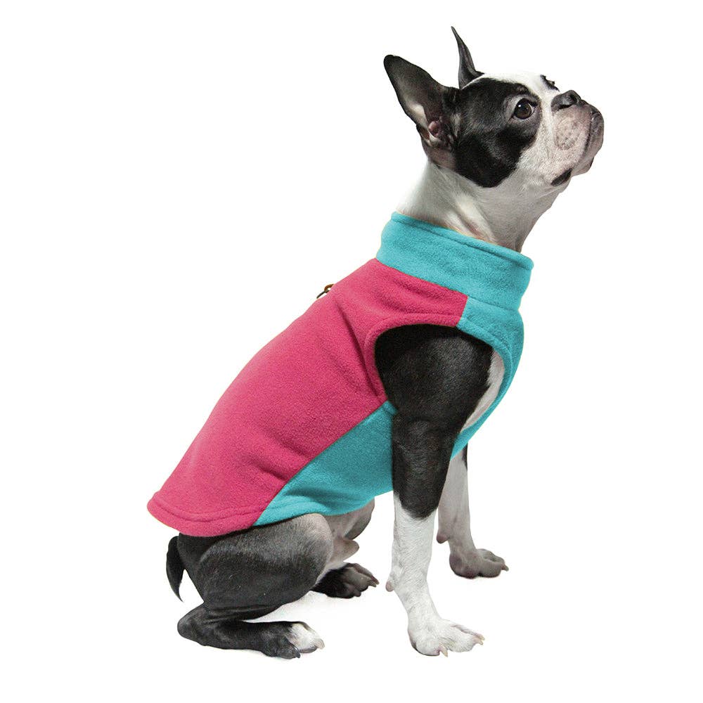 Gooby – Engroshandel Vest - Hund – Gooby Half Stretch fleecevest i to farver til små hunde9