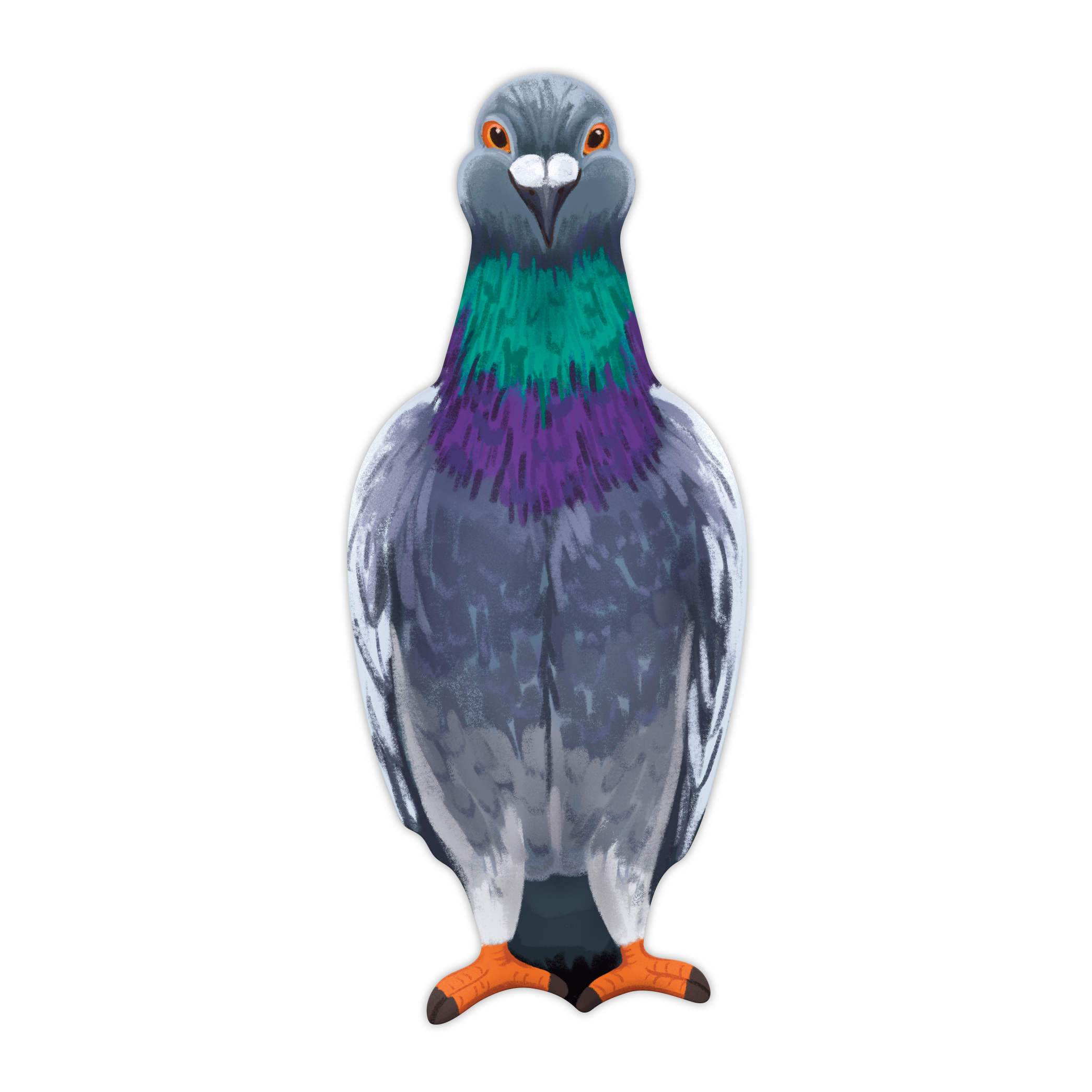 Grey Street Paper - Venta al por mayor Marcapáginas - Marcador troquelado con forma de paloma3