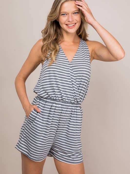 Fofo Riscas Pescoço Halter - 26107R por atacado de Doe and Rae