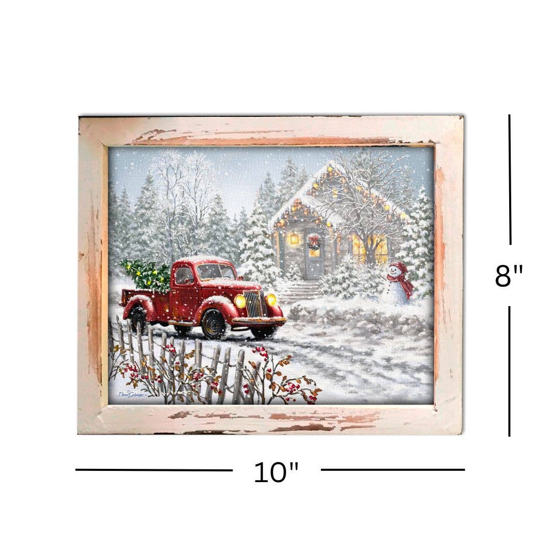 Glow Decor – Decoração de Natal por atacado – Caixa de Sombra Iluminada de Entrega Especial3