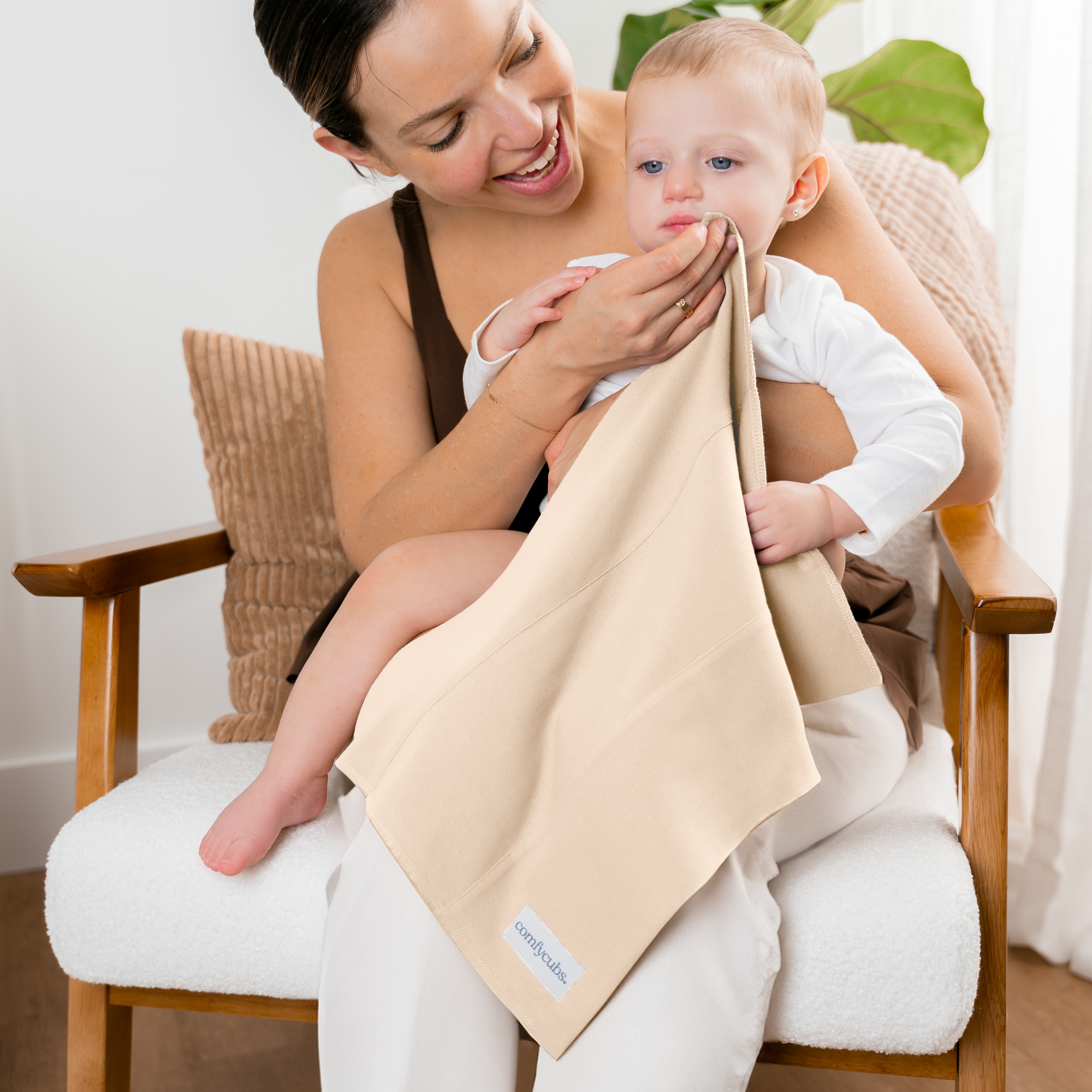 Comfy Cubs - Wholesale Burp Cloth - Baby - Baby Burp Cloths Set, Large 6-Layer, 100% Cotton Comfy Cubs51