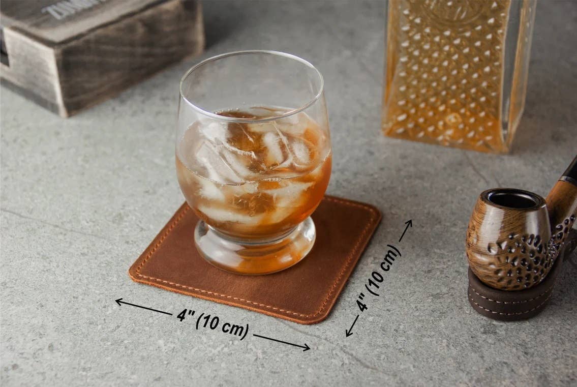 Pikore - Wholesale Coasters - Leather coasters set1
