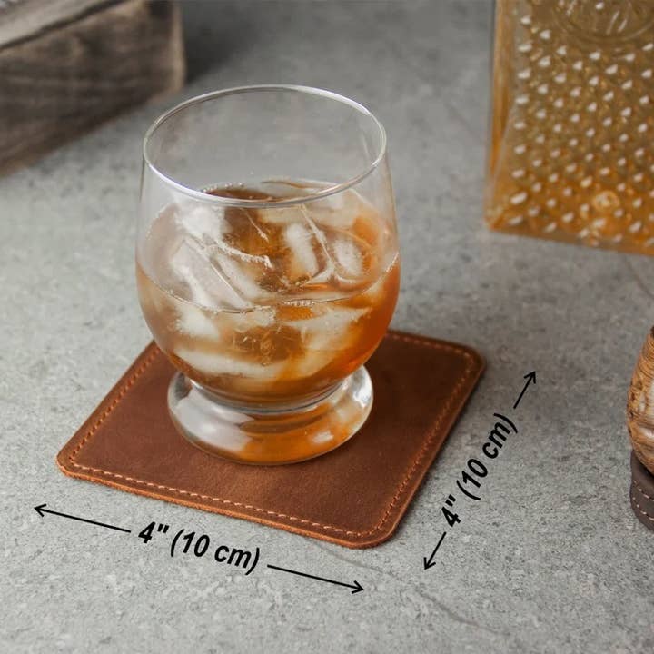 Pikore - Wholesale Coasters - Leather coasters set1