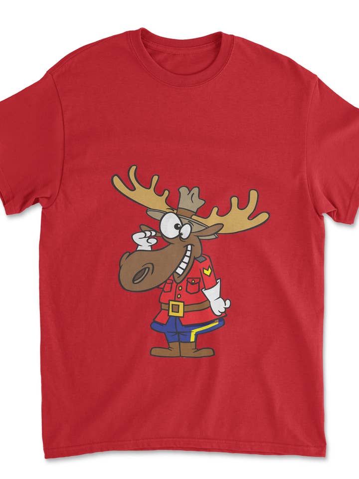 Canadian Moose Heavy Cotton T shirt for wholesale by KNK Future