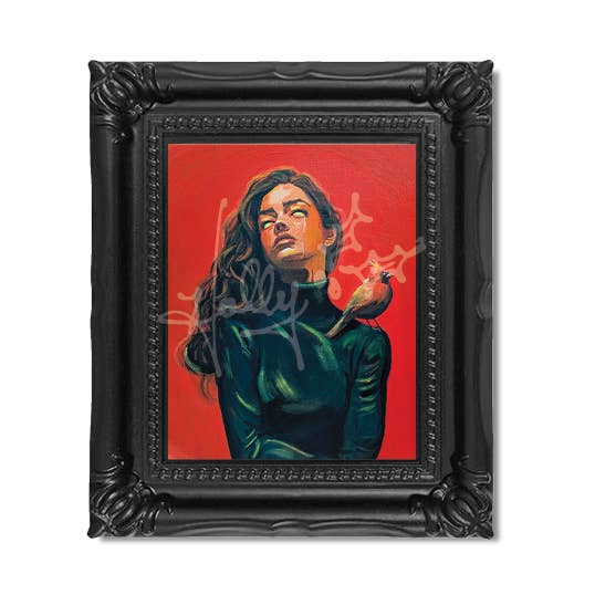 Impression encadrée "Une étude sur le chagrin" Mini chef-d'œuvre pour la vente par Holly Bones