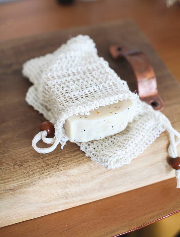 Bee native products - Wholesale Soap Pouch/Sack/Bag - Natural soap saver0