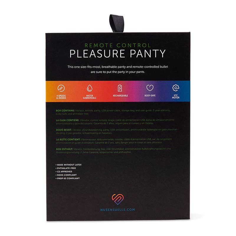 Nu Sensuelle – wholesale Sexleksaker – Fjärrkontroll Pleasure Panty15