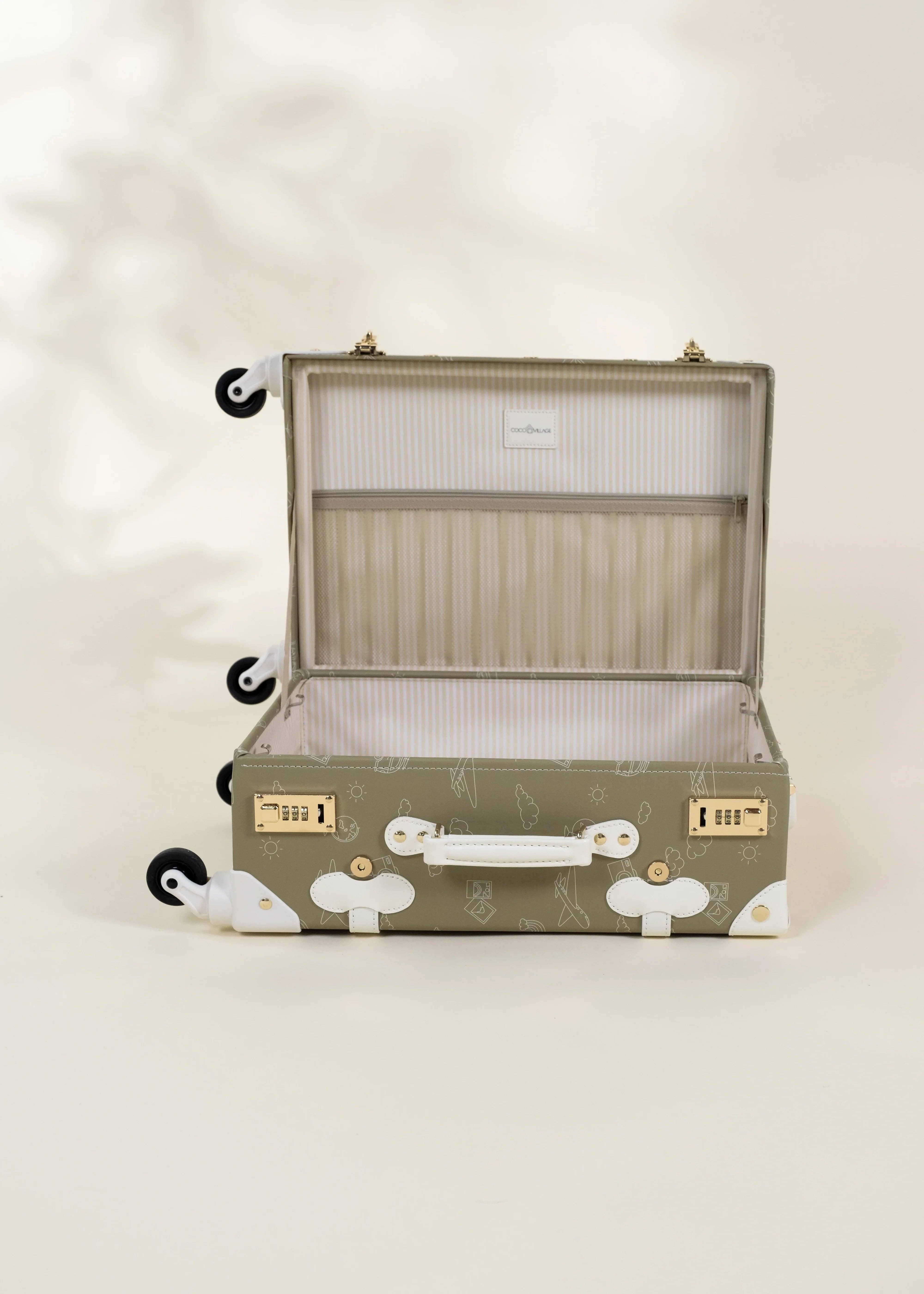 Coco Village – Bagagem - Crianças por atacado – Mala de Cabine em Pele Vegan - Viagem12